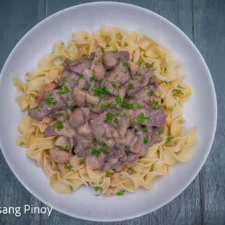 Beef Stroganoff