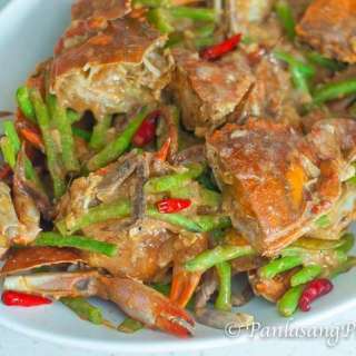 Chili Crab with String Beans
