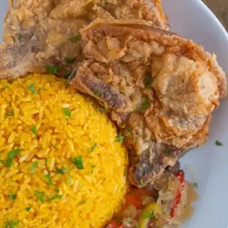 Java Rice with Pork chop