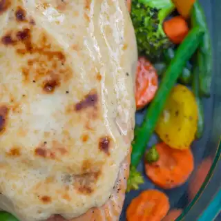 Creamy Baked Salmon