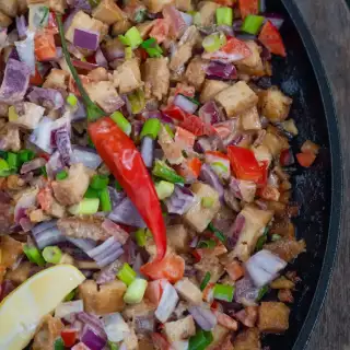 Sizzling Tofu Sisig