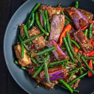 Spicy Eggplant Stir Fry Recipe