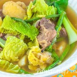 Slow Cooked Beef Nilaga Soup Recipe