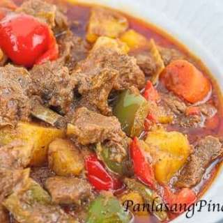 Kalderetang Kambing (Goat Stew)