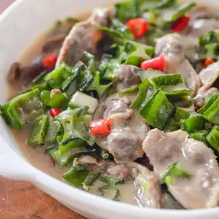 Chicken Gizzard Bicol Express
