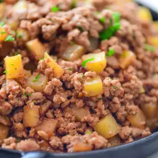 Pork Giniling with Oyster Sauce