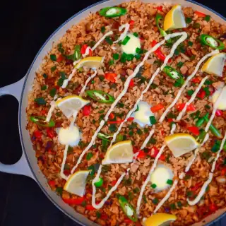 Sisig Paella