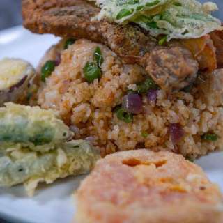 Crispy Liempo Sinigang Rice