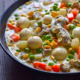 Creamy Sipo Egg with Chicken Gizzard