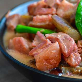 Pork Binagoongan sa Gata