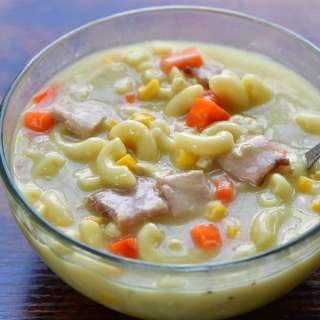 Creamy Macaroni Sopas
