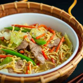 Pancit Bato Noodle Soup