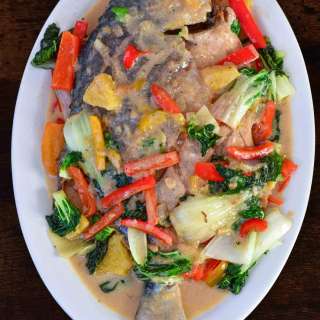 Fish in Coconut Milk with Pineapple