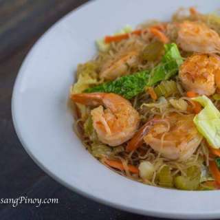 Shrimp Pancit Bihon Recipe