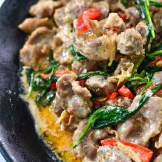 Chicken Gizzard Ginataan