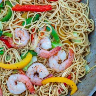 Shrimp Pancit Canton