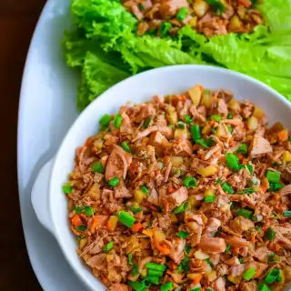 Asian Chicken Lettuce Wrap