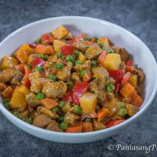 Pork Menudo sa Gata