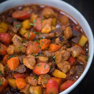 Pork Menudo with Ham Recipe