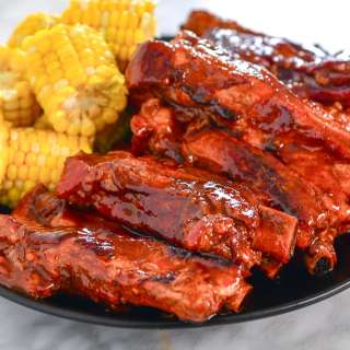 No-Grill Pork Ribs Barbecue