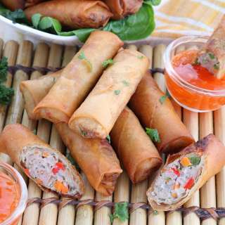 Lumpiang Shanghai (Filipino Spring Rolls)