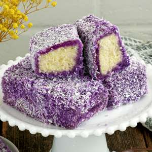 Ube Bars / Ube Lamingtons Recipe