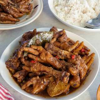 Adobong Paa nang Manok (Chicken Feet Adobo)