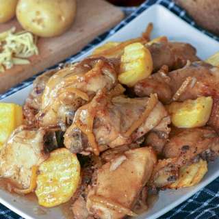 Lalaine's Stewed Chicken and Potatoes in Fish Sauce