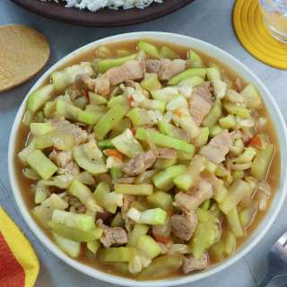 Ginisang Upo with Pork