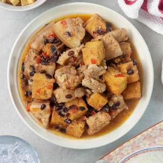 Tokwa't Baboy with Tausi