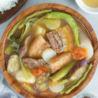 Sinigang na Inihaw na Liempo