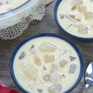 White Buko Salad