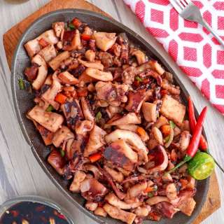 Sisig Pusit