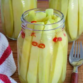 Pickled Mangoes (Burong Mangga)