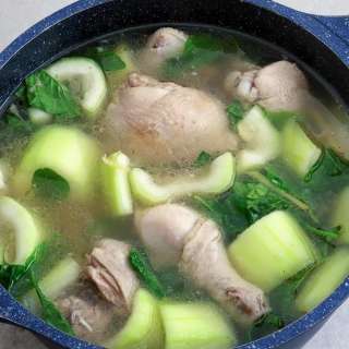 Tinolang Manok sa Upo