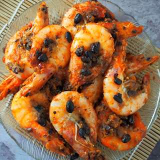 Shrimp in Black Bean Sauce