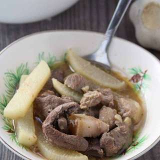 Kilawing Labanos at Baboy