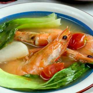 Sinigang na Hipon sa Calamansi
