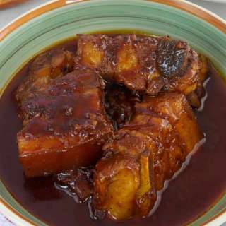 Pork Ribs Adobo with Atsuete