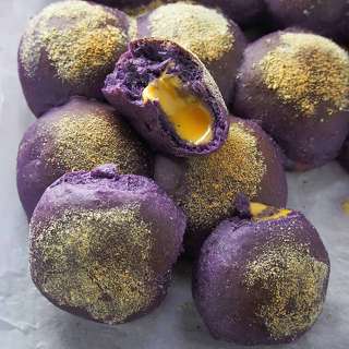 Ube Cheese Pandesal