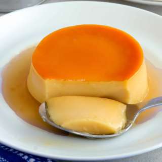 Leche Flan with Whole Eggs