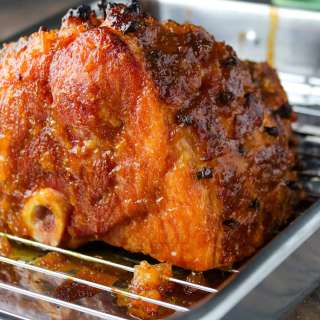 Filipino-style Pineapple Glazed Ham