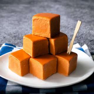No-Machine Soft Ice Cream Bars - Thai Tea Flavor