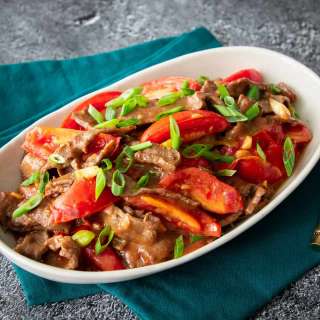 Mother-in-Law's Chinese Beef & Tomato Stir-Fry