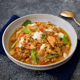 Thai Curry Crab Stir Fry