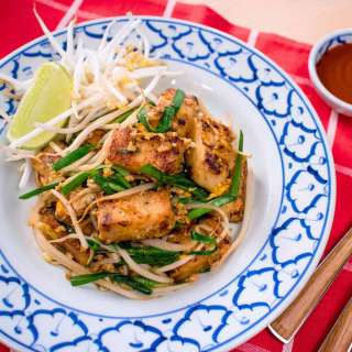 Stir Fried Turnip Cake (lo bak go) - Thai Style