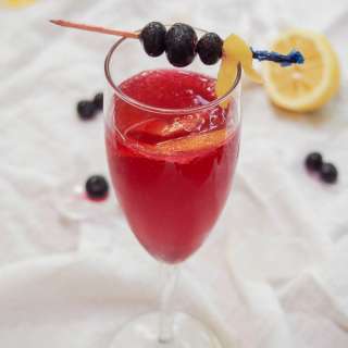 Blueberry French 75