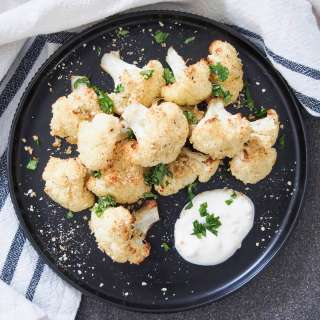 Dukkah roasted cauliflower