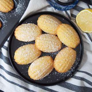 Lemon madeleines