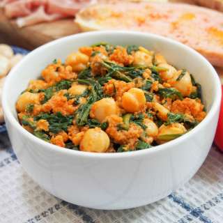 Spanish chickpeas and spinach